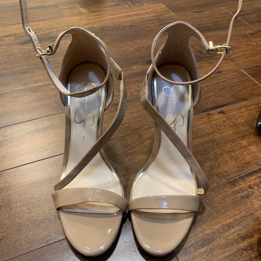 Jessica Simpson Brand New Nude Heels